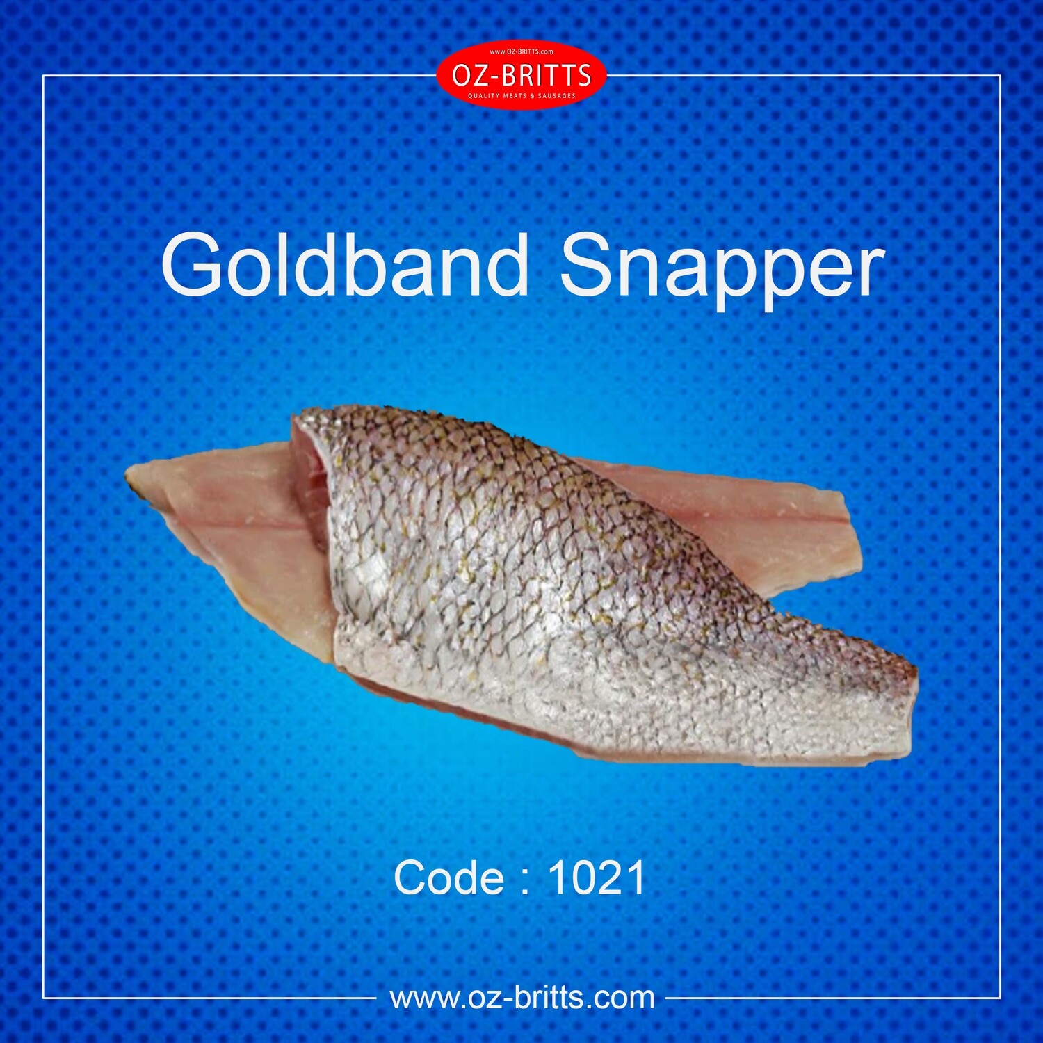 Goldband Snapper Fresh Fillet