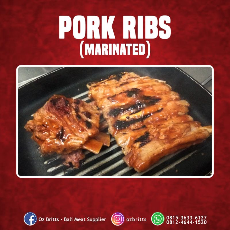 Pork Ribs Marinated