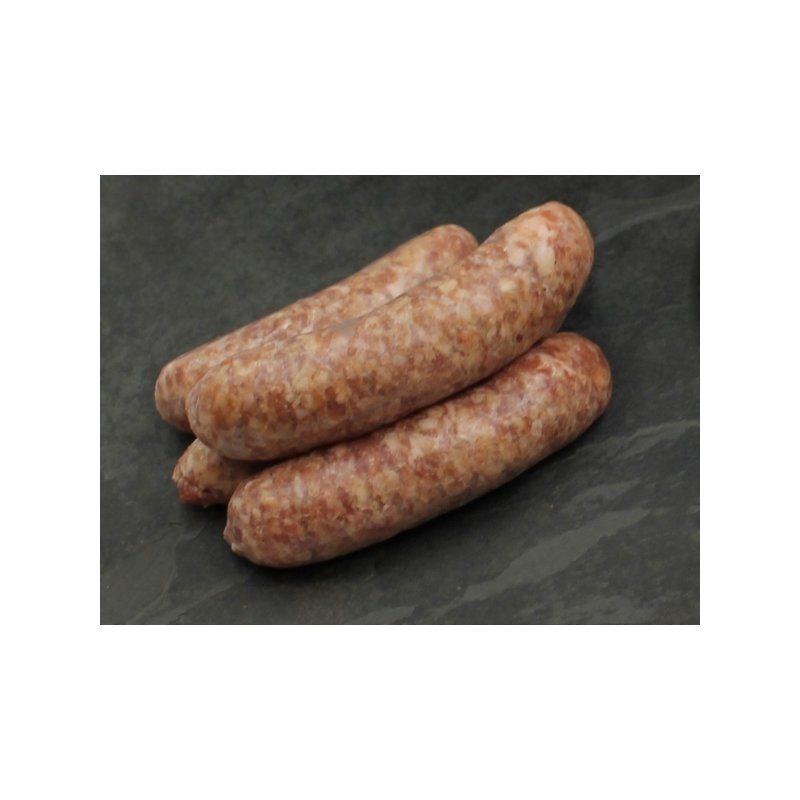 Cumberland Sausages - 500gm Pkt (Priced per kilo)