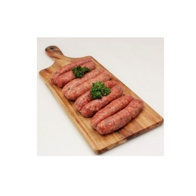 Gourmet Lamb Sausages - 500gm Pkt (Priced per kilo)