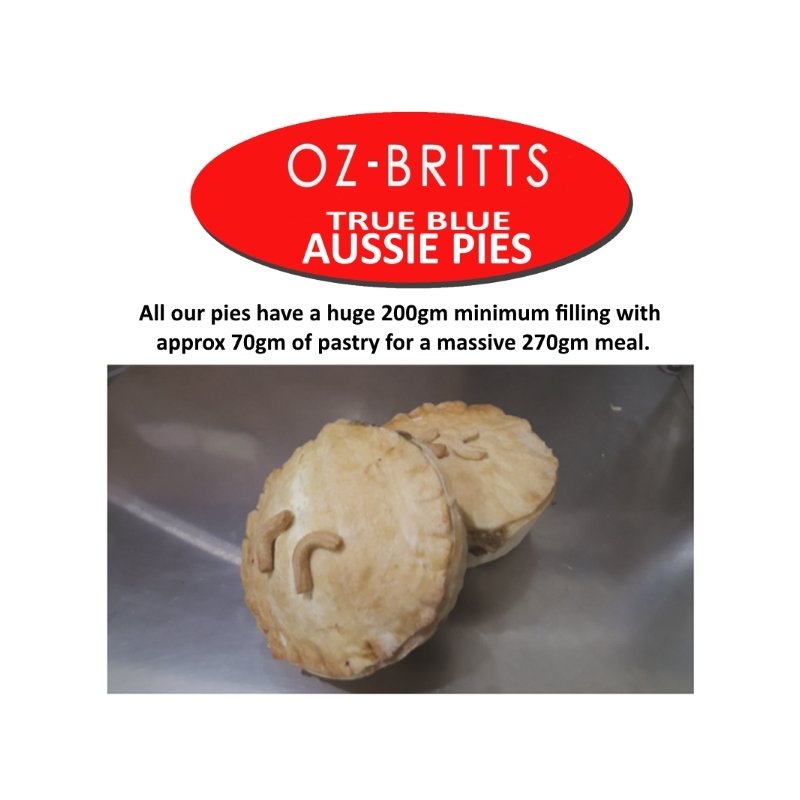 Aussie Chicken Curry Pie