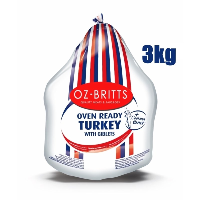 Turkey  Nom.Weight 3kg