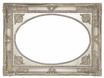 AF004AS Silver/gold, classic frame with oval mirror. AF004AS Silver/gold, classic frame with oval mirror.