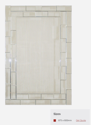 MC005 Brick styled mirror framed mirror. MC005 Brick styled mirror framed mirror.