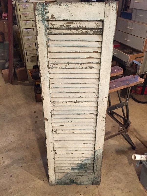 DIY Wood Shutter
