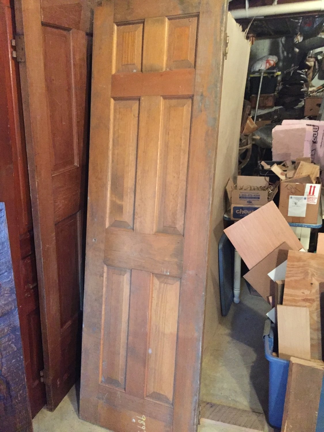 DIY Fur Raised Panel Door