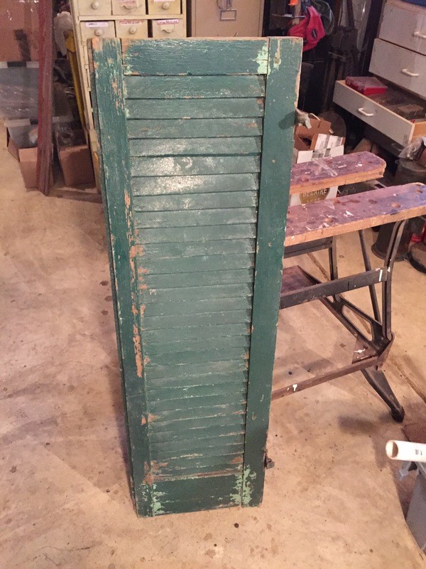 DIY Wood Shutter