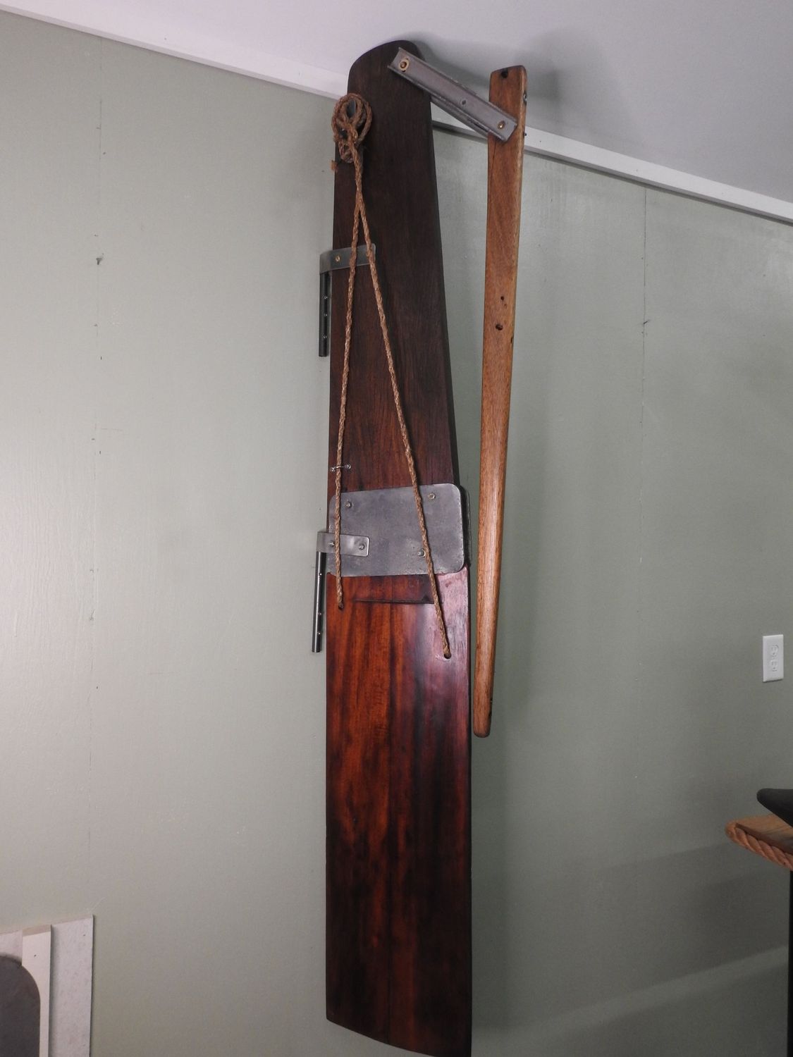 VINTAGE SAILBOAT RUDDER