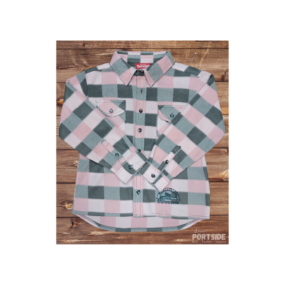 Youth Plaid Button Up