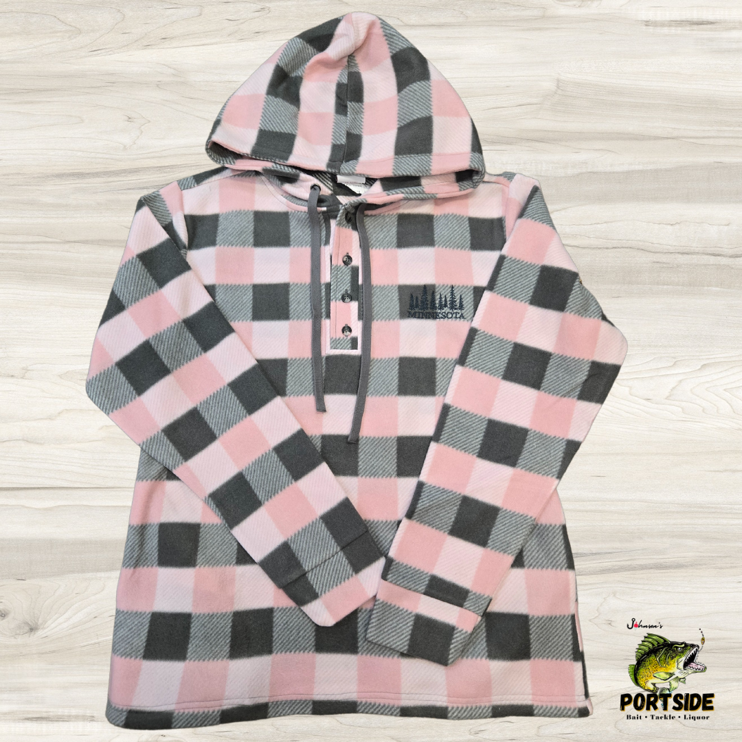 Hooded Flannel Fleece