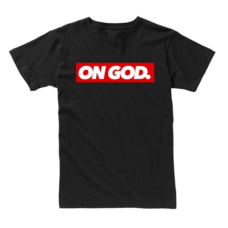 On God Box Logo Tee &quot;BLACK&quot;