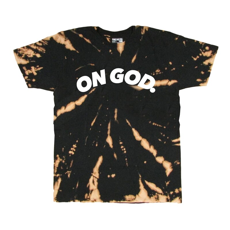 On God Arch Tee &quot;Bleached&quot;