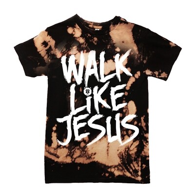 Walk Like Jesus Bleached Tee