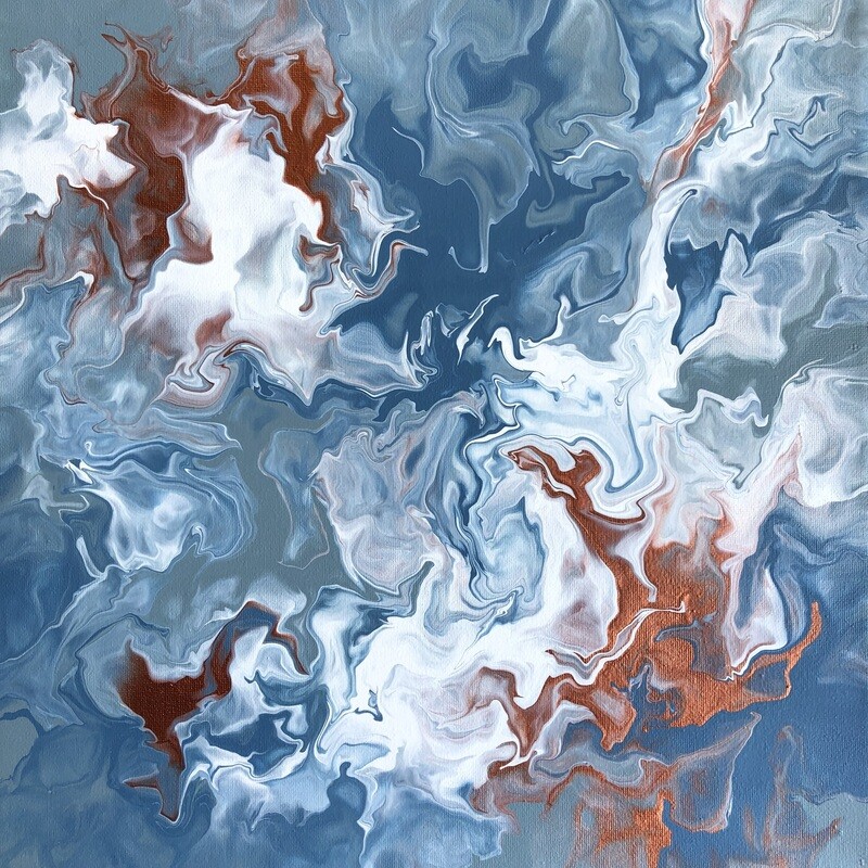 14" Original Acrylic Painting