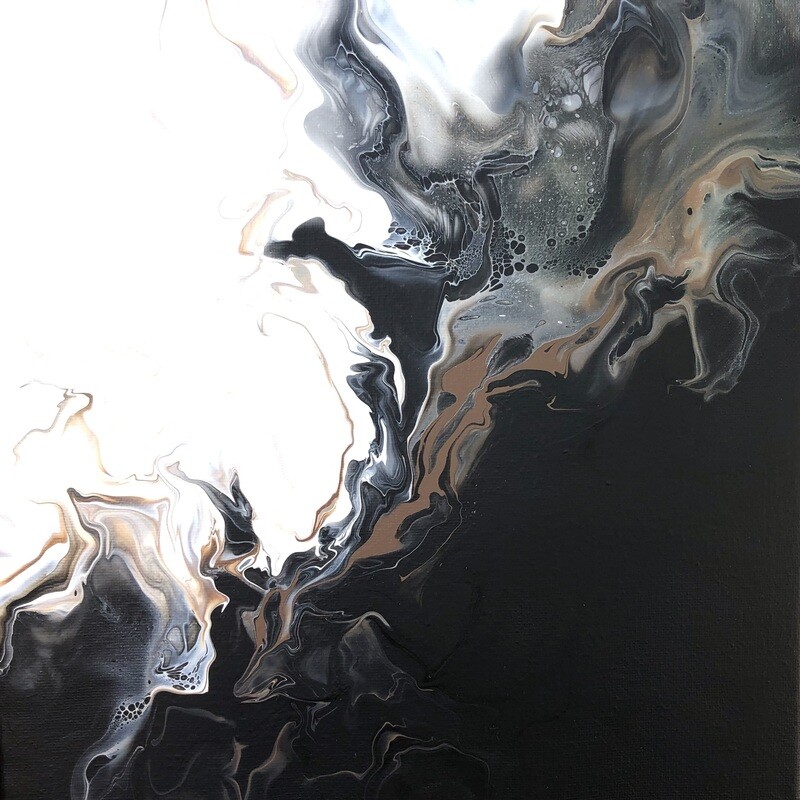 10&quot; Acrylic Painting