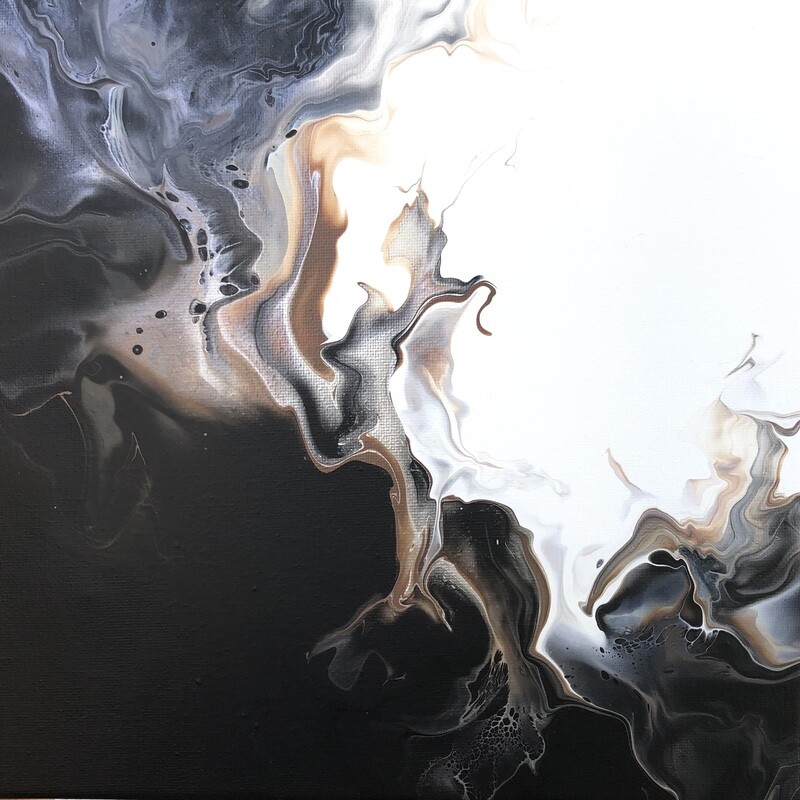 10&quot; Acrylic Painting