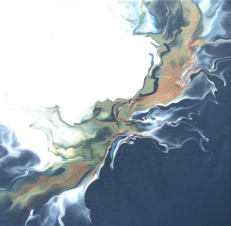 10&quot; Acrylic Painting