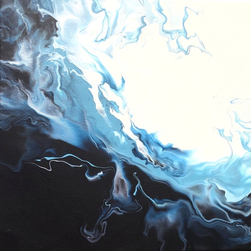 12&quot; Original Acrylic Painting