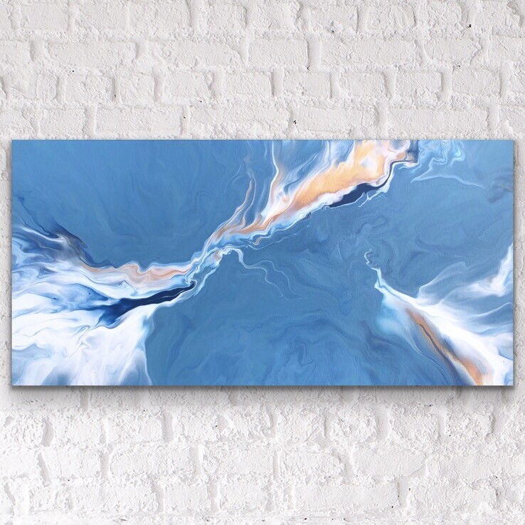 10" x 20" Original Acrylic Painting