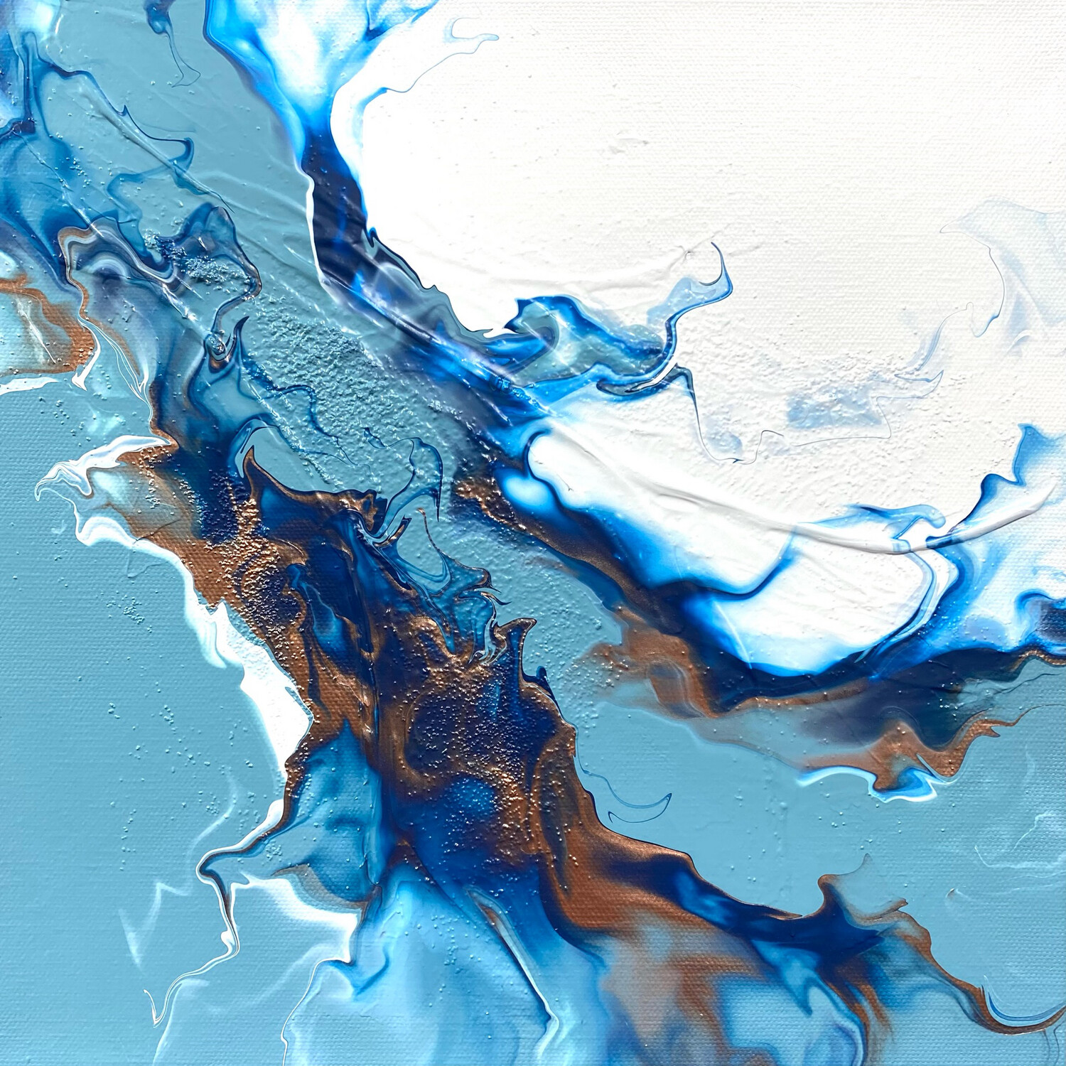 12” Mixed Media Painting