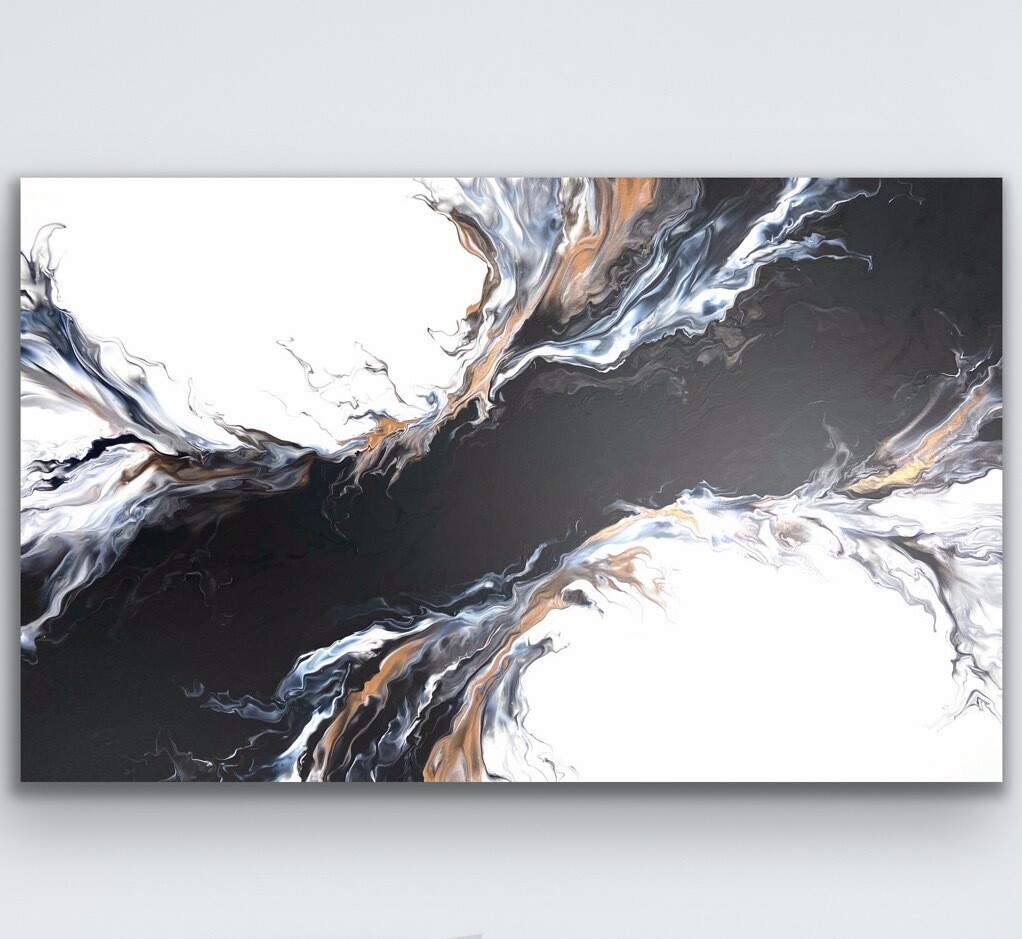 30" x 48" - La Voragine