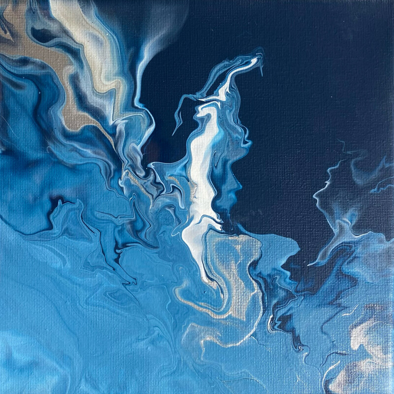 8"  Acrylic Painting