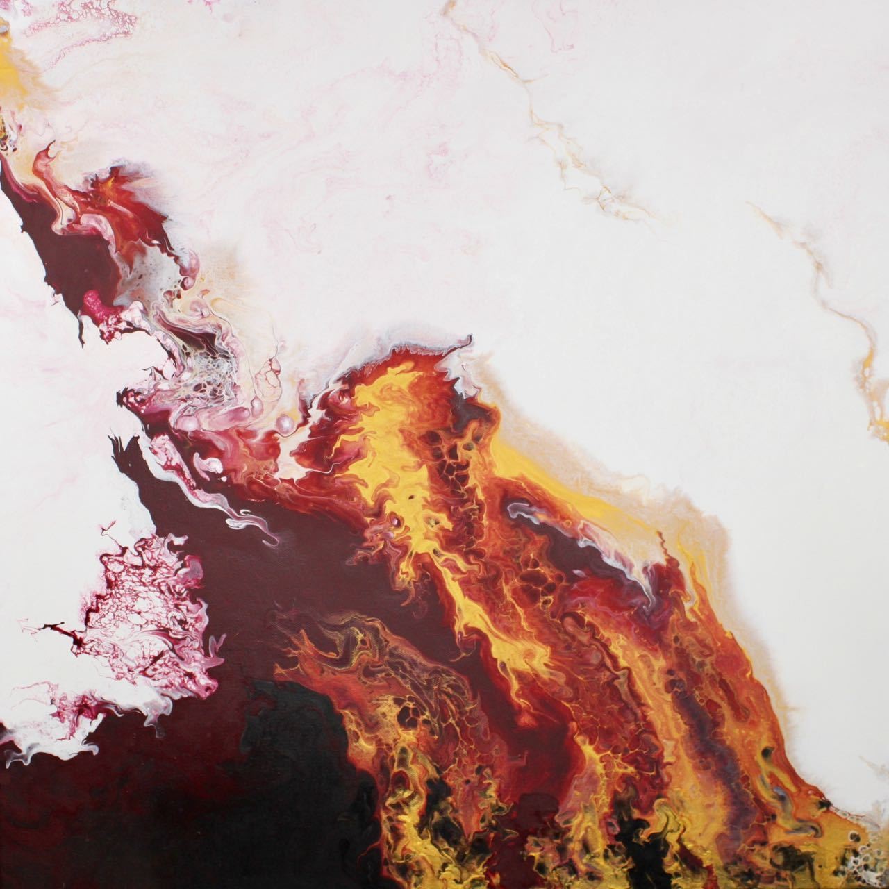 24" Fuoco Marmorizzato