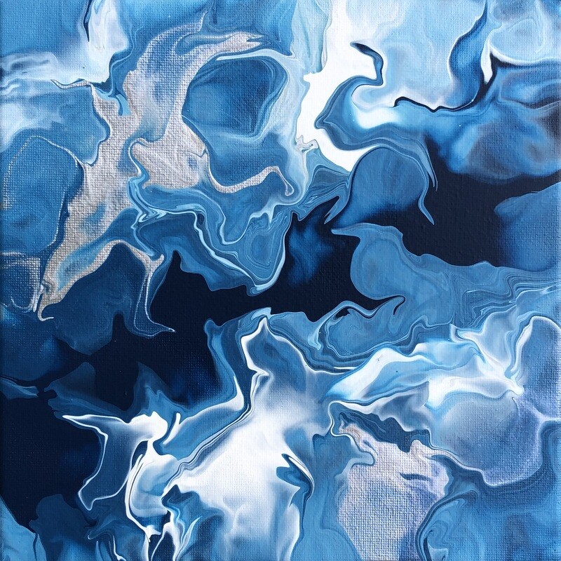 8"  Acrylic Painting