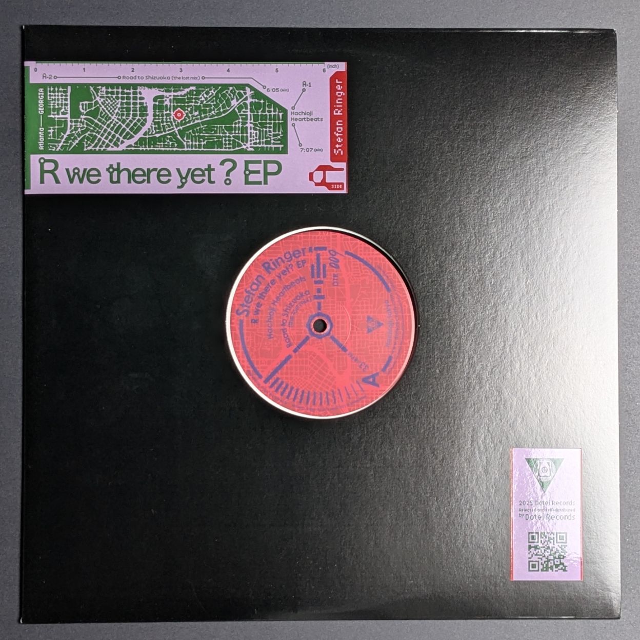 "R WE THERE YET?" EP 12" by Stefan Ringer &amp; Takuro Higuchi