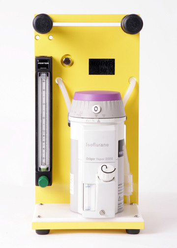 Model 150 Non-rebreathing Table Top w/ Drager Vaporizer- yellow (Bengal)
