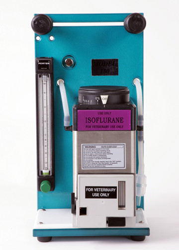 Model 150 Non-rebreathing Table Top w/ Cyprane Tec 5 Vaporizer- teal (Jaguar)