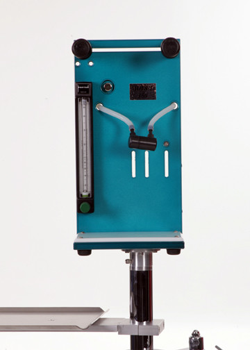 Model 50 Non-rebreathing Portable Stand- teal (Jaguar)