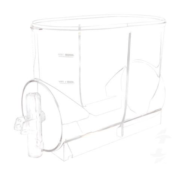 3.2 gallon tank/hopper