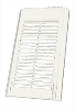 Rear Panel (White USED)
