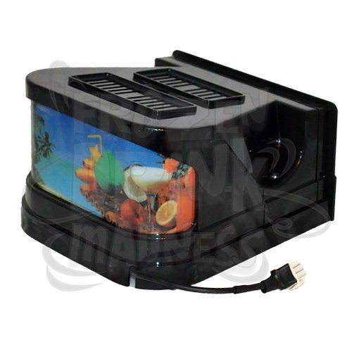 Rear Bowl Lid (Black) with Light