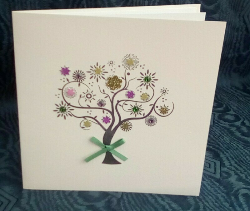BG19 - Tree of Life in pink and green