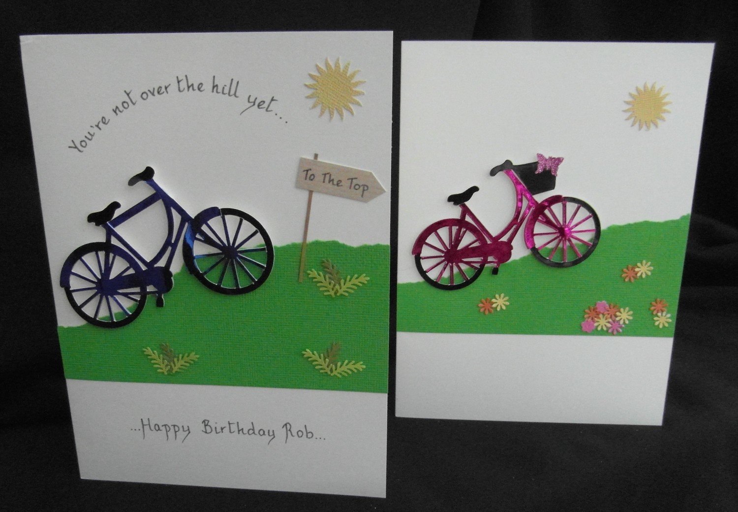 BG30 - Bicycle on a hill