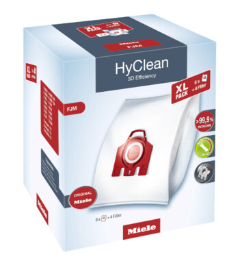 Hyclean 3D Efficiency Dustbag type FJM - XL Pack