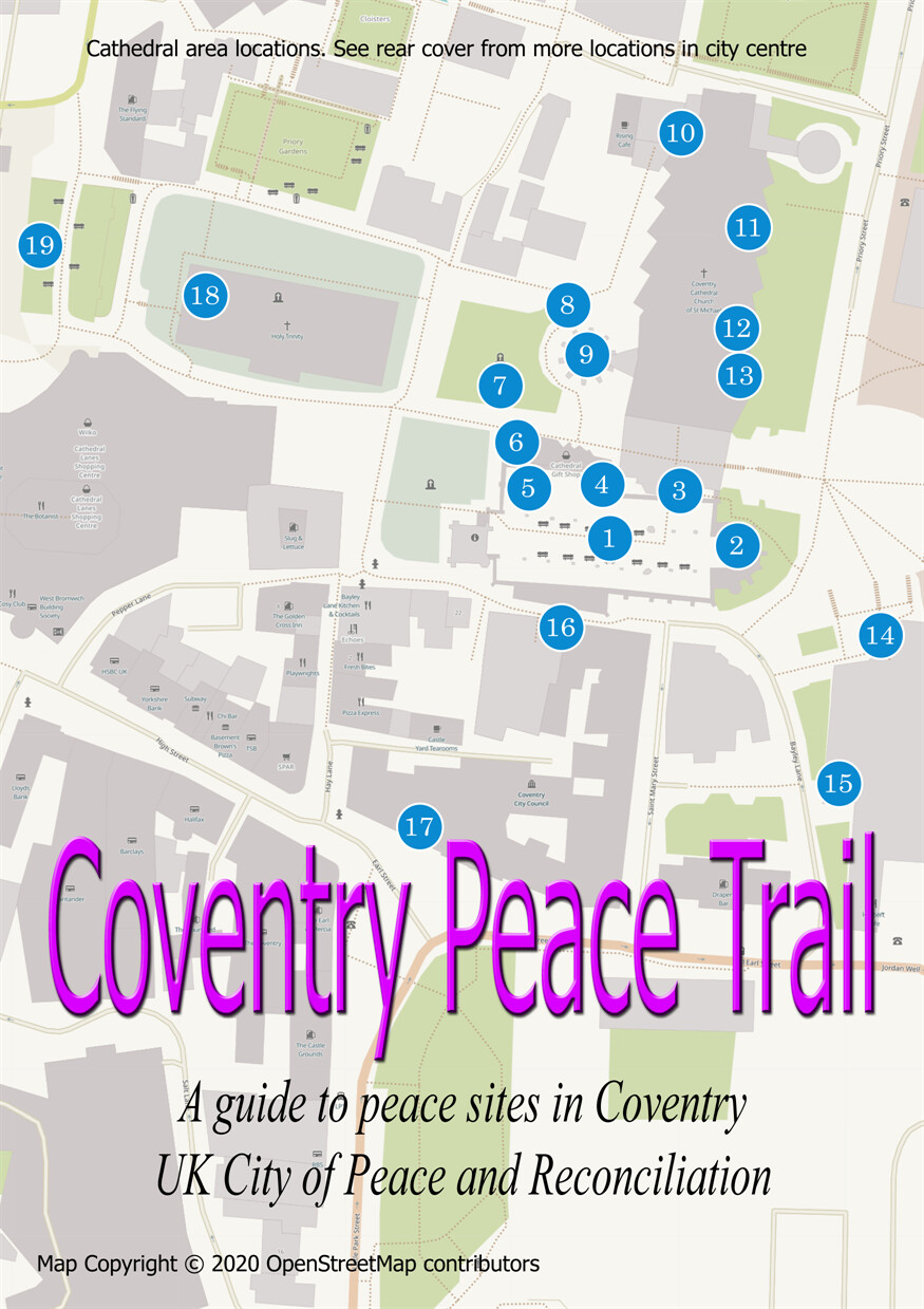 Coventry City Centre Peace Trail with free shipping