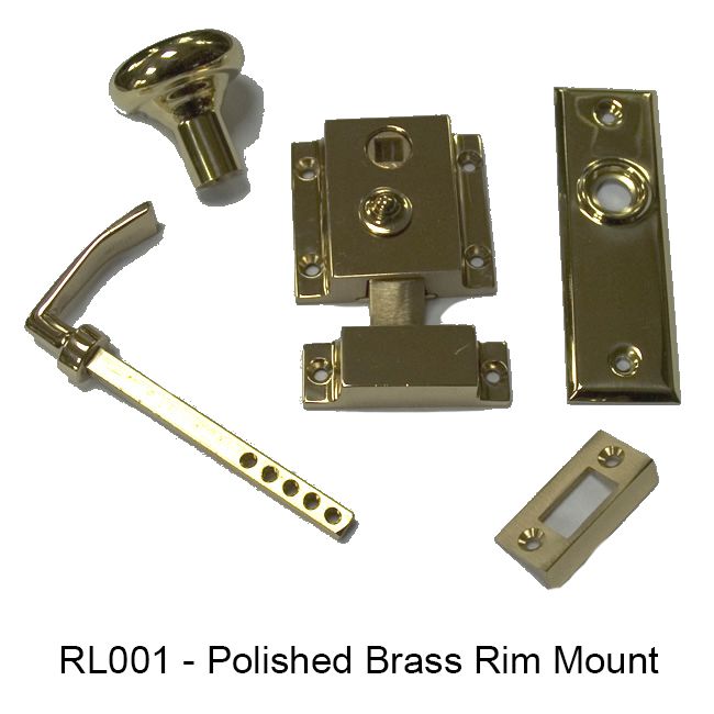 Rim Mounted Latch Sets