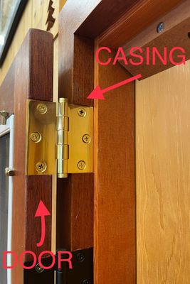 Mortise for Hinges