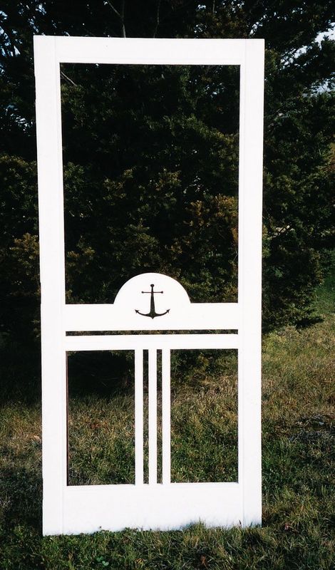 Anchor -  36 x 80 1/2 - Bare Mahogany