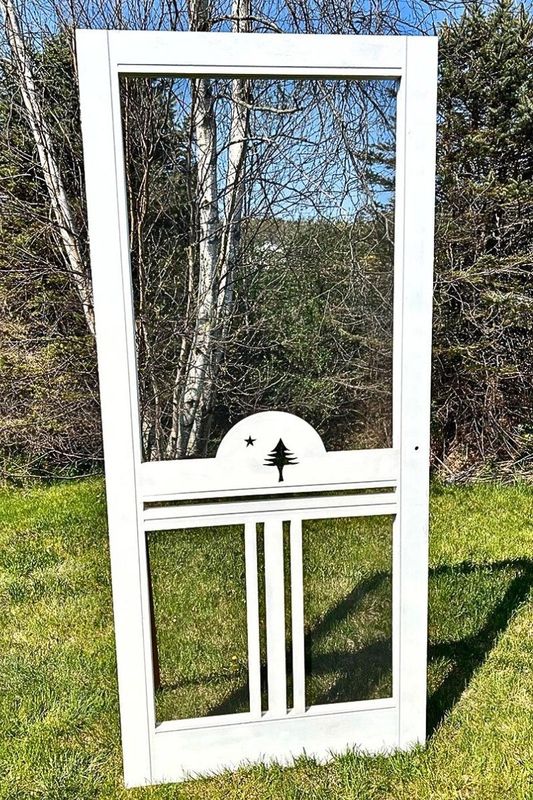 Maine State Flag - 36 x 80 - Primed