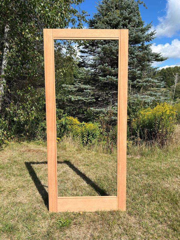 Newport  - 34 3/4 X 79 1/8 - Bare Mahogany