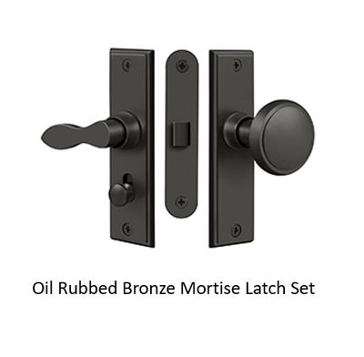 Full Mortised Latch Sets