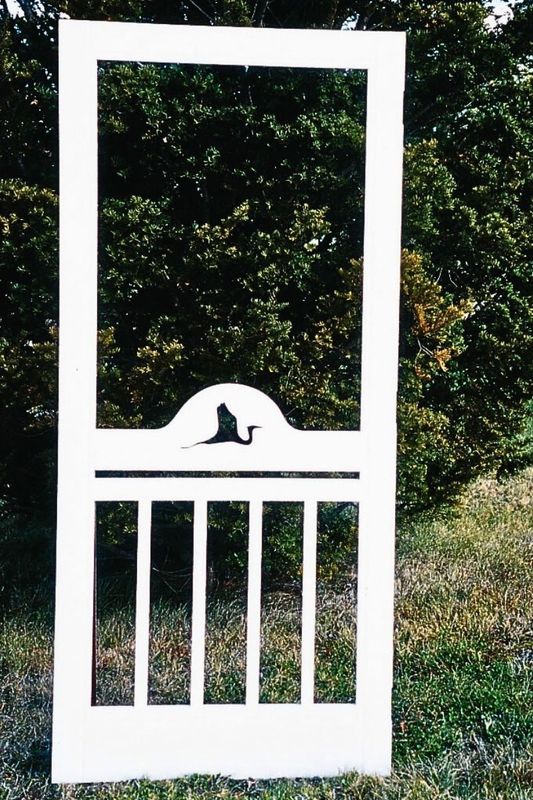 Blue Heron - 36 x 80 - Primed White