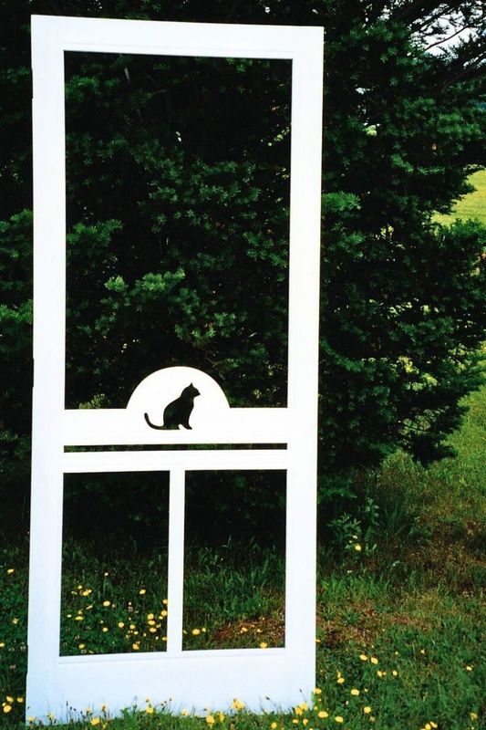 Cat Door -  34 X 80 - Primed