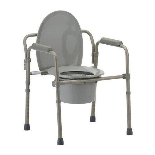 FOLDING COMMODE