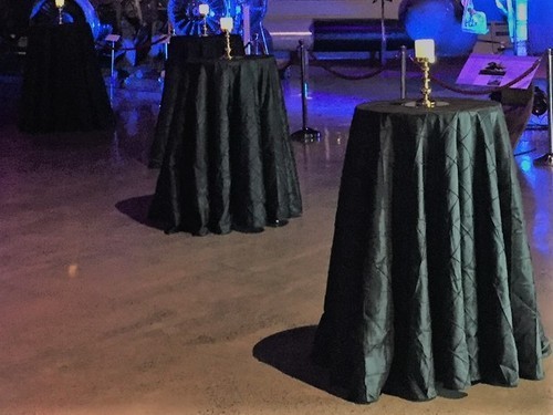 Bar Leaner Cover - Black Pintuck Bar Leaner Cover - Black Pintuck