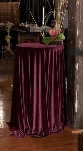 Bar Leaner Cover - Velvet - Deep Purple Bar Leaner Cover - Velvet - Deep Purple